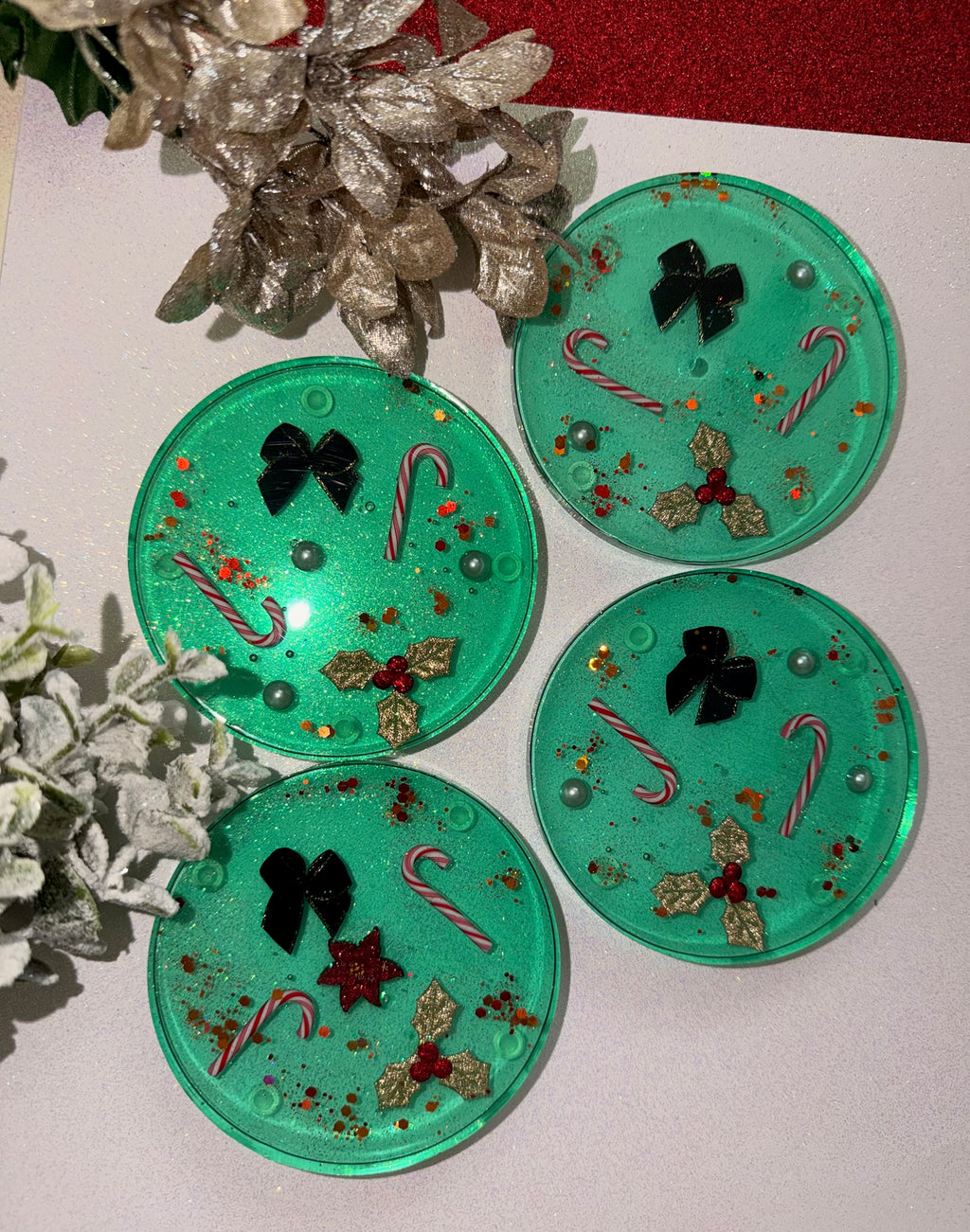 Custom Christmas Coaster