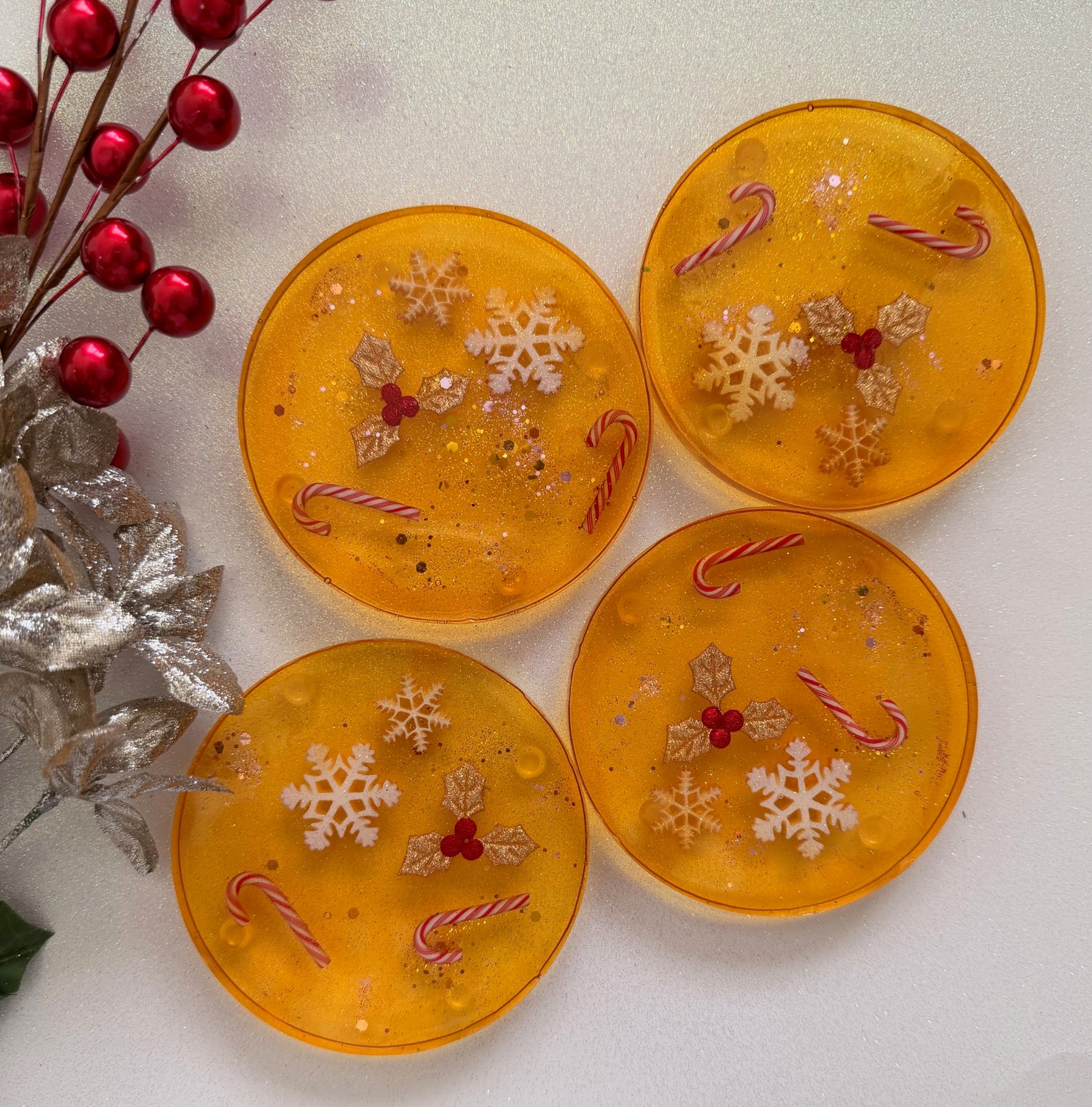 Custom Christmas Coaster