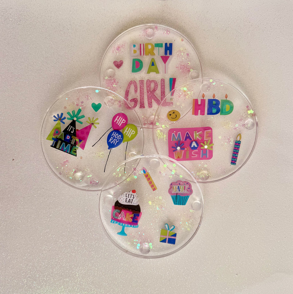 Birthday Girl Coasters