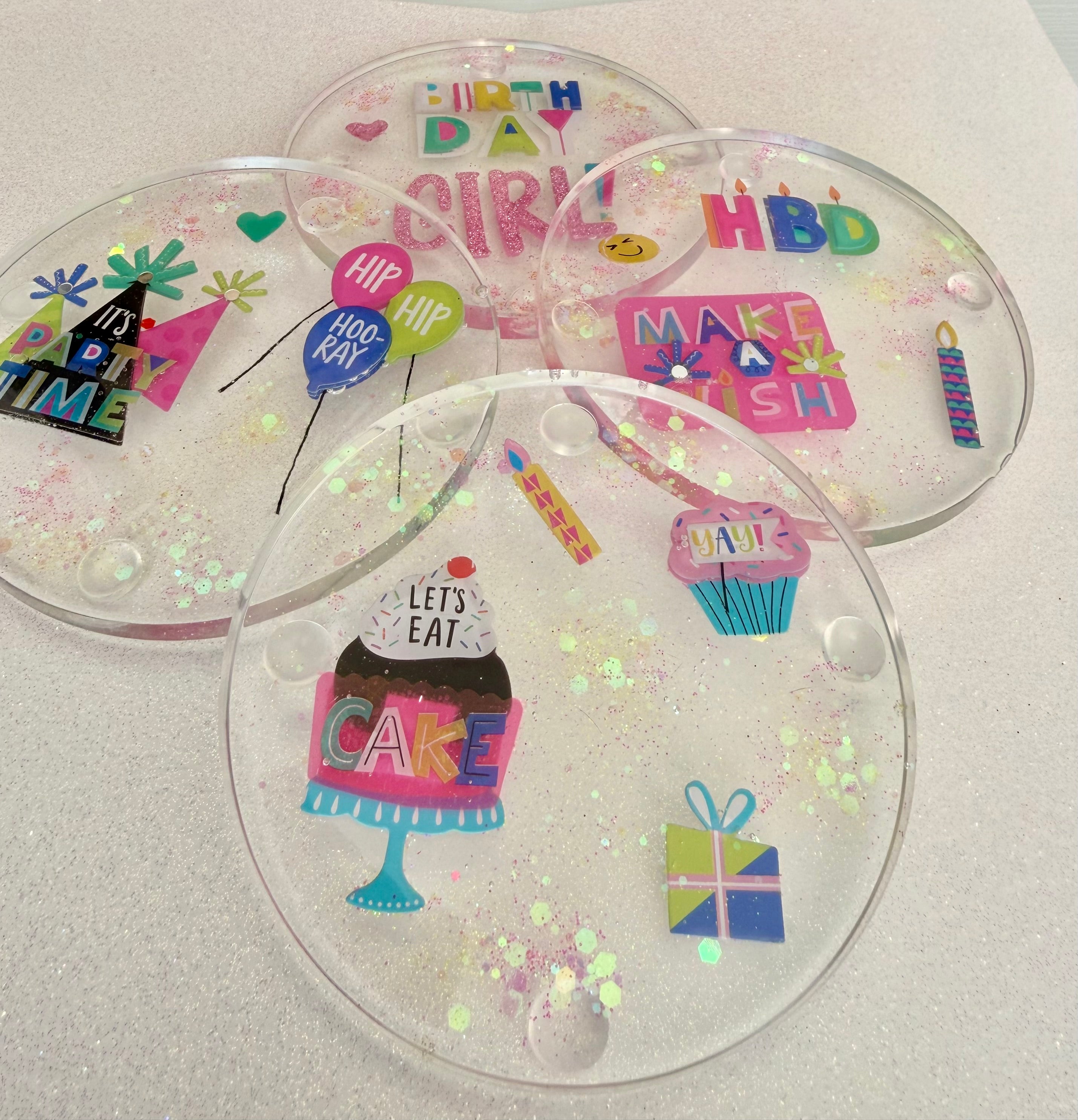 Birthday Girl Coasters