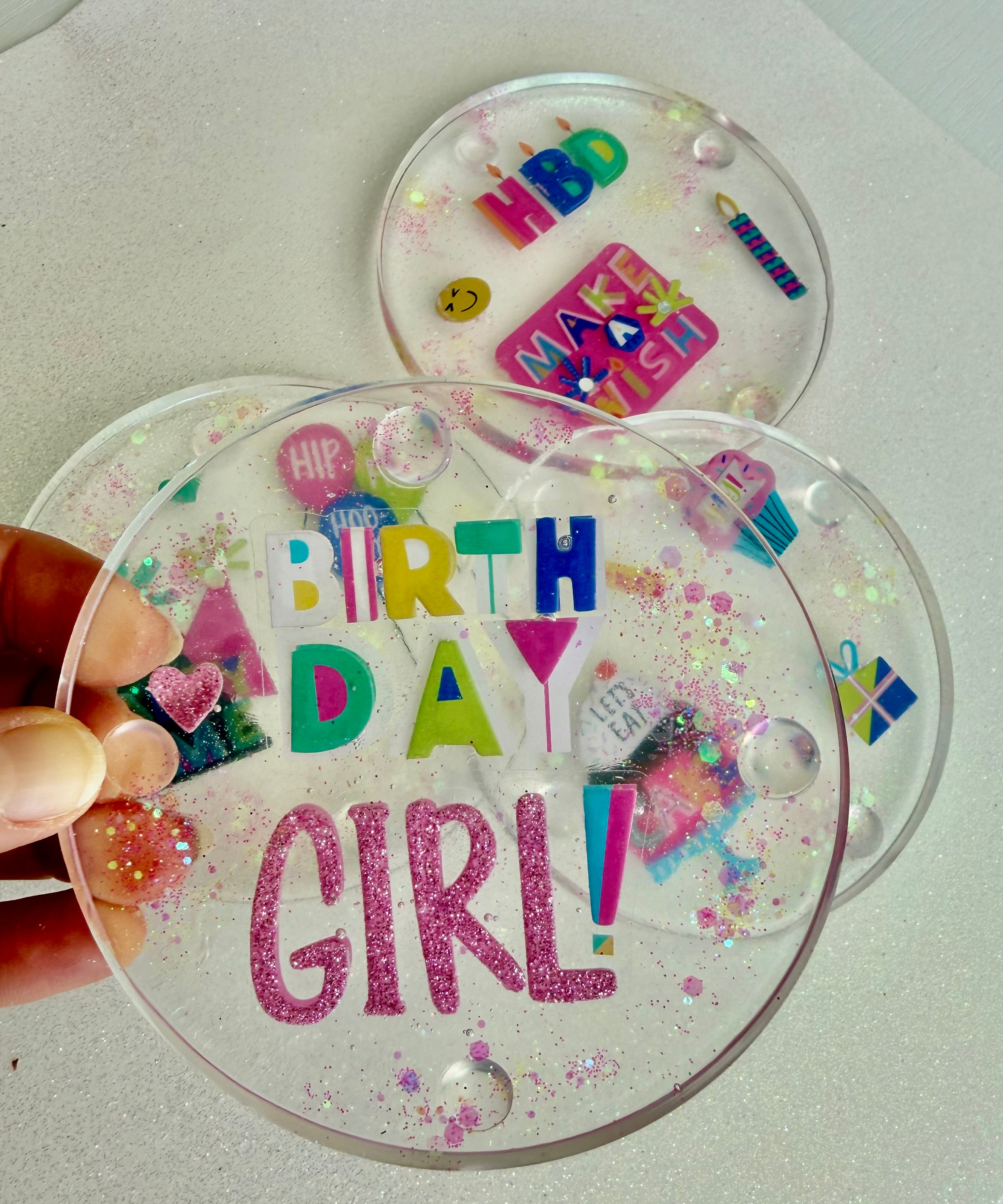 Birthday Girl Coasters