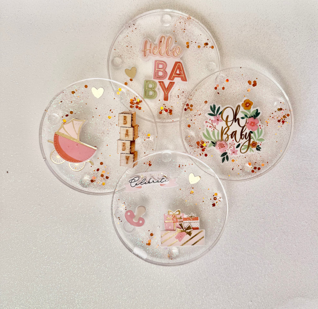 Welcome Baby Coasters
