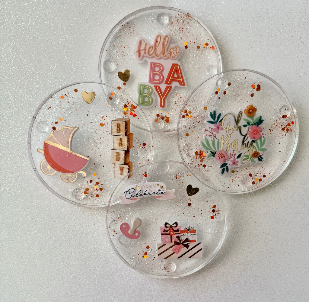 Welcome Baby Coasters