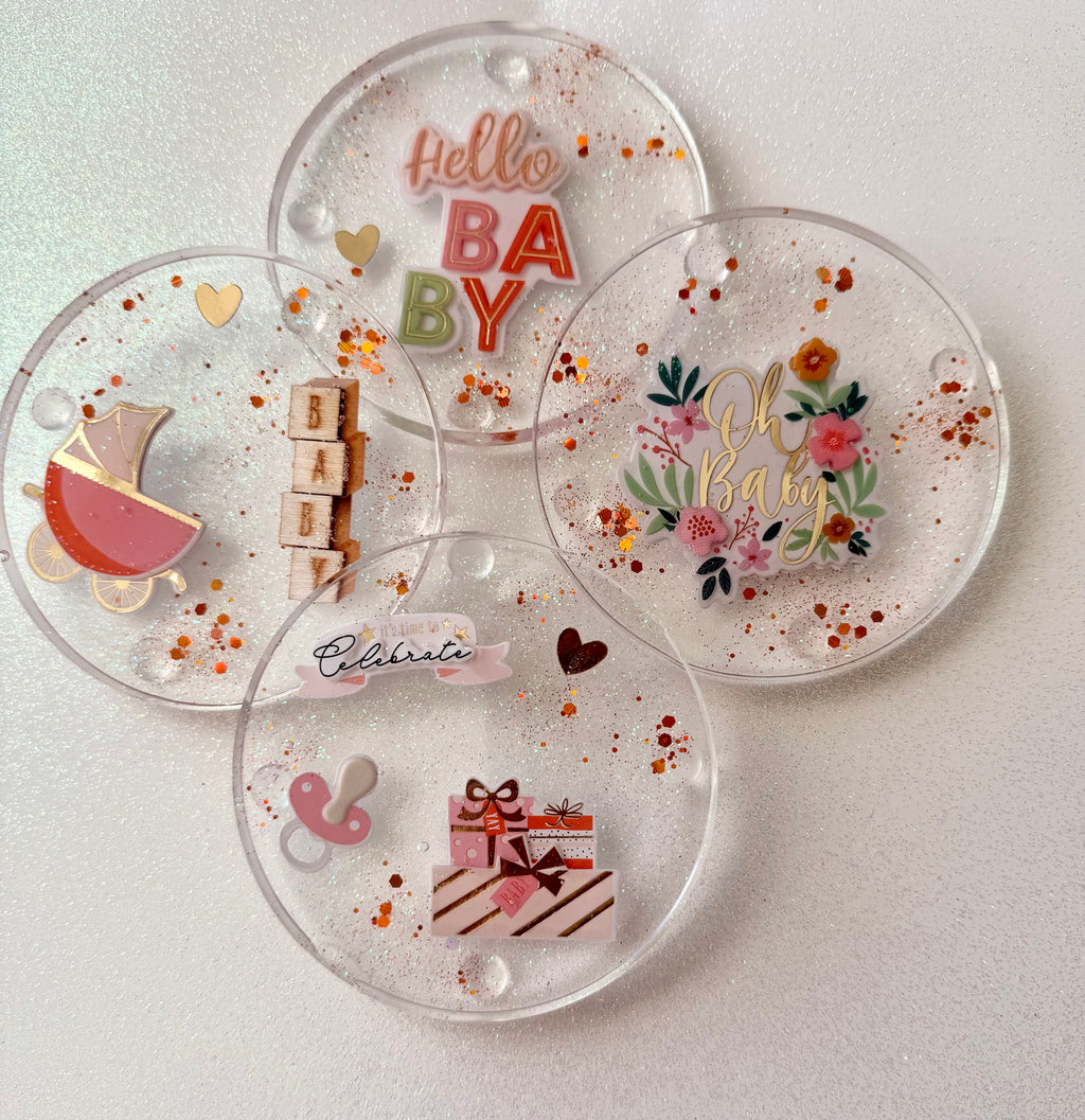 Welcome Baby Coasters