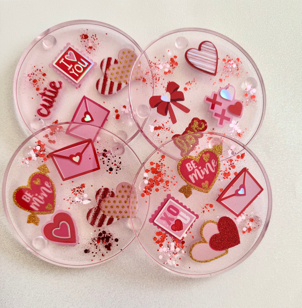 Valentine's Be Mine Coasters