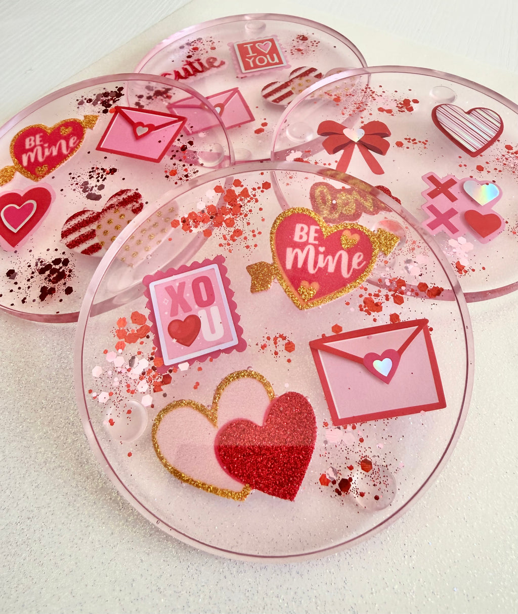Valentine's Be Mine Coasters