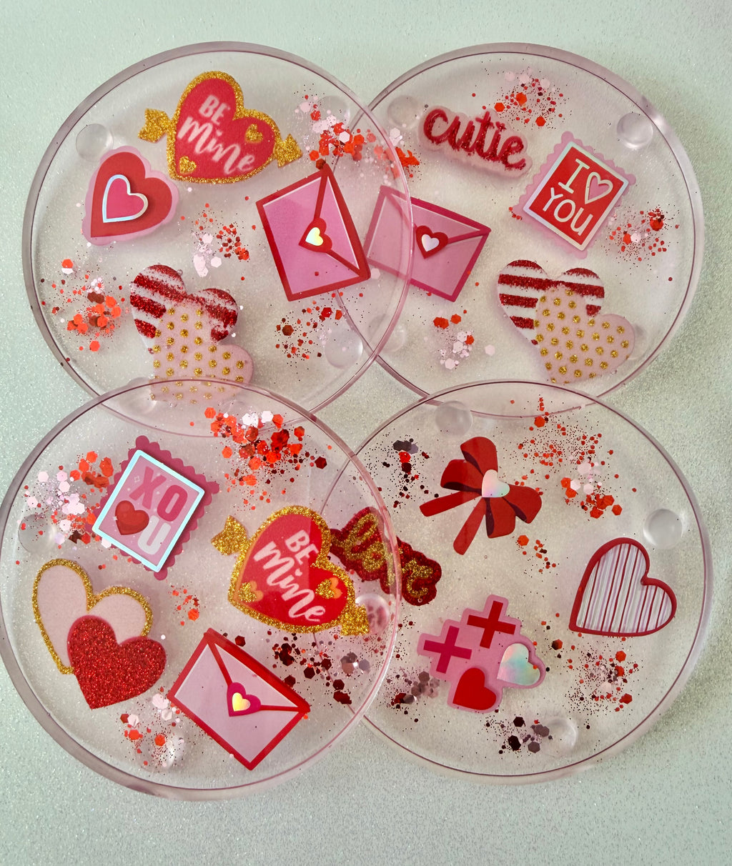 Valentine's Be Mine Coasters