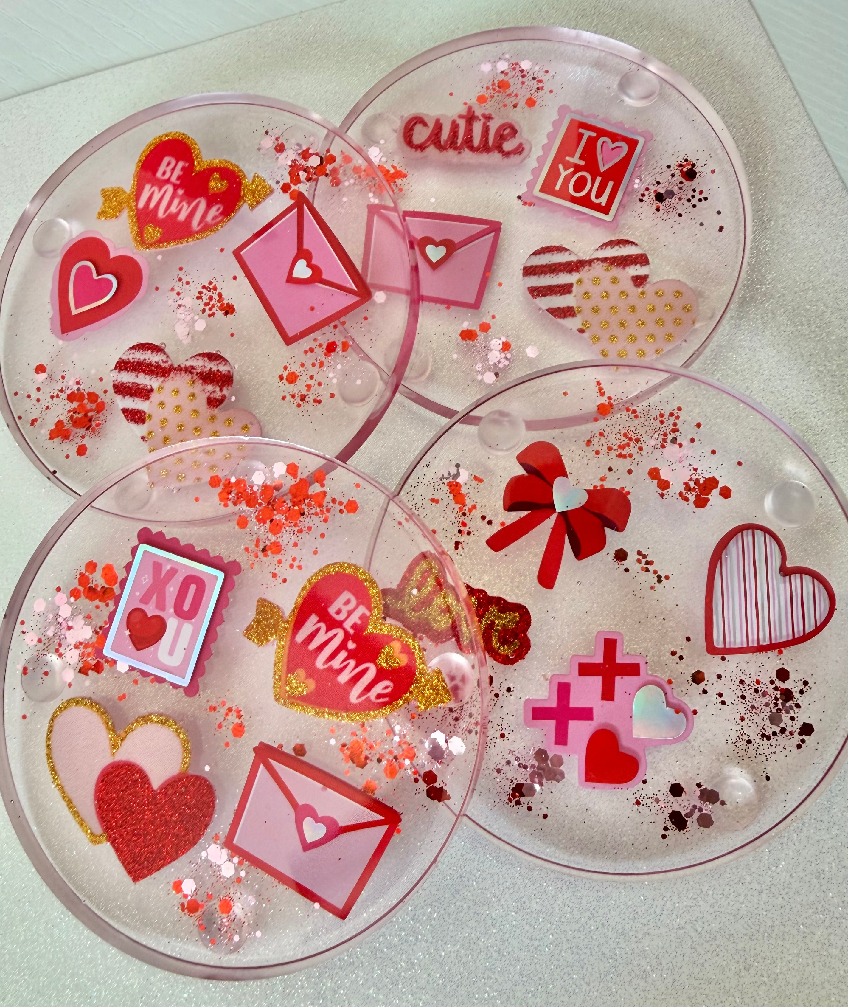 Valentine's Be Mine Coasters