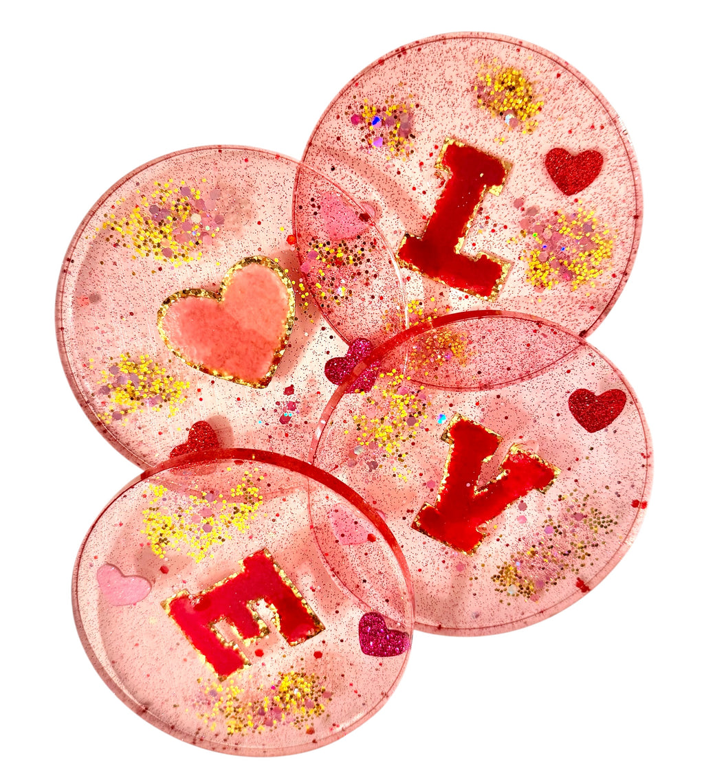 L-O-V-E Coasters