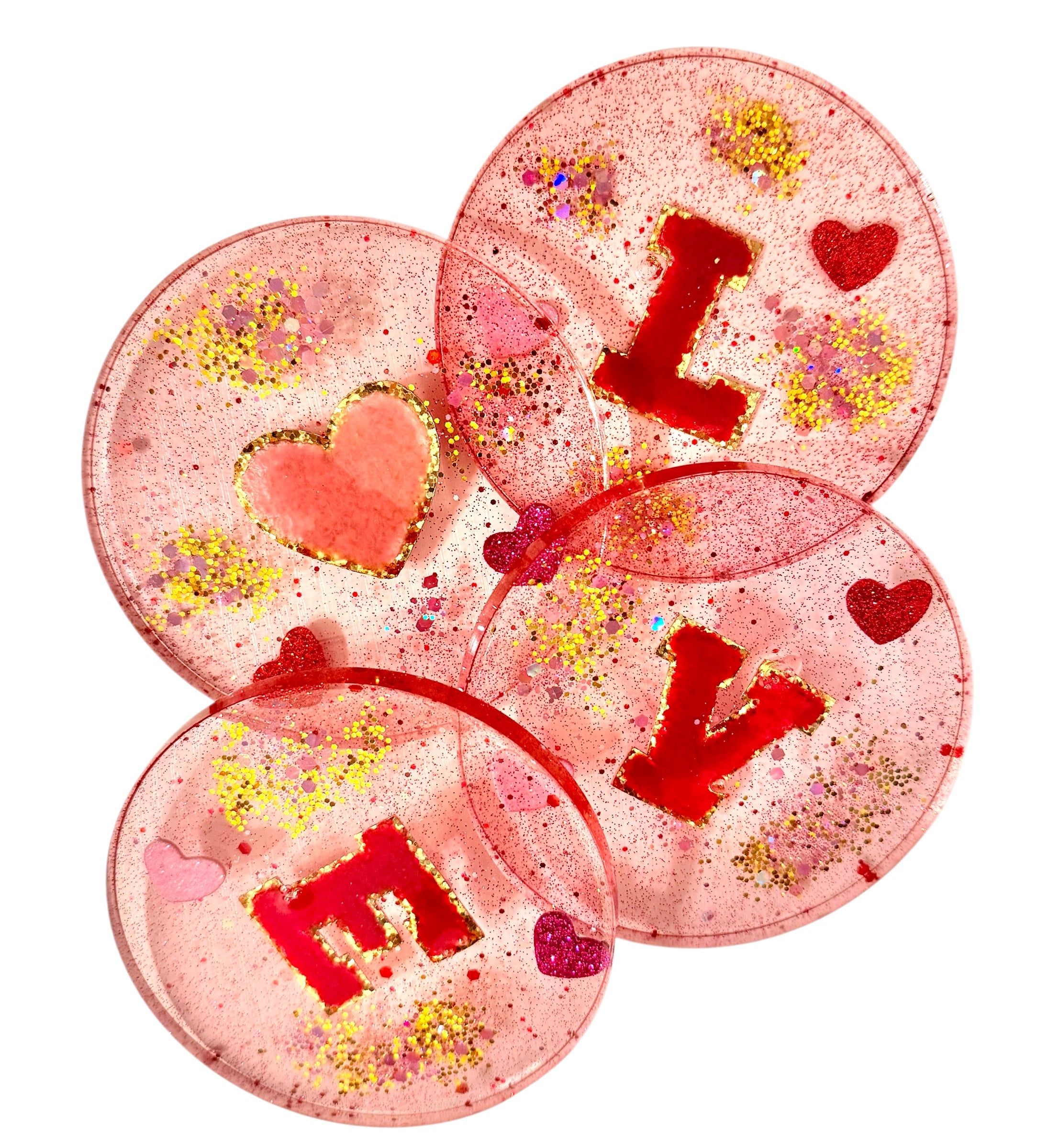 L-O-V-E Coasters