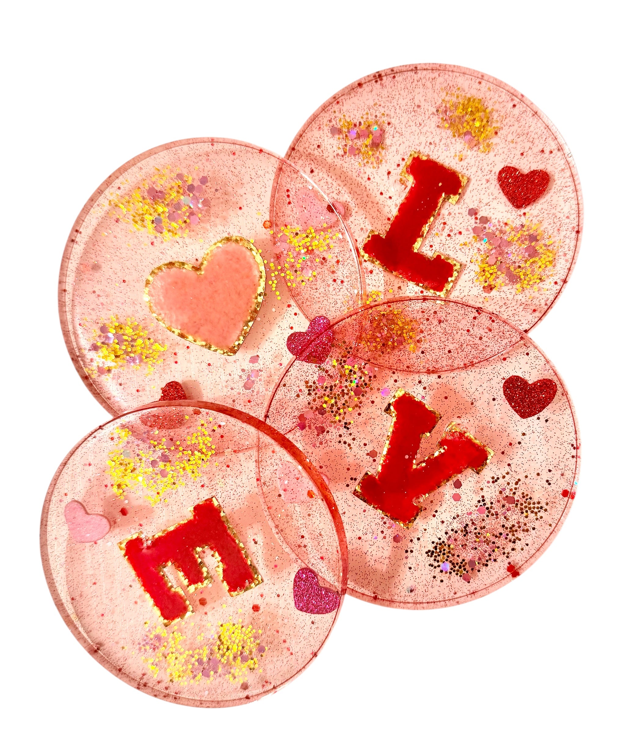 L-O-V-E Coasters