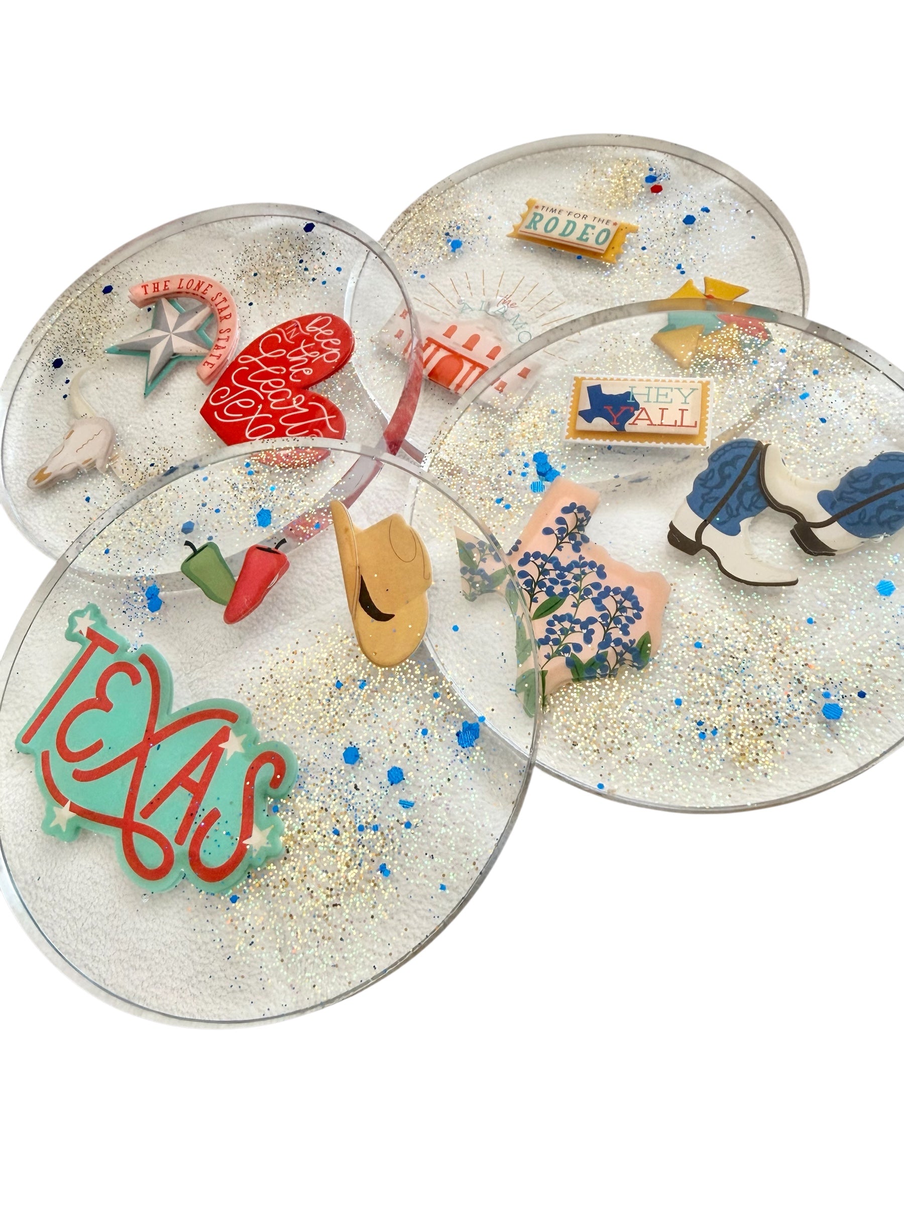 Texas Themed Coasters