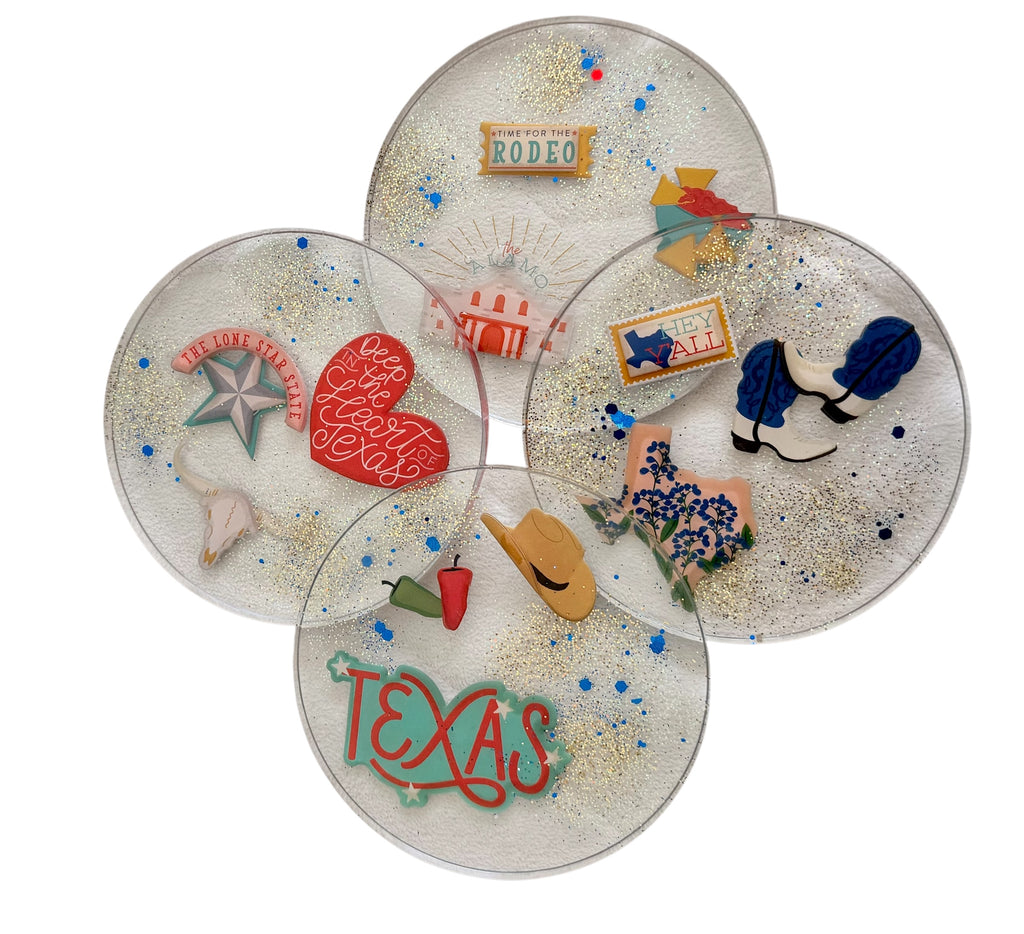 Texas Themed Coasters