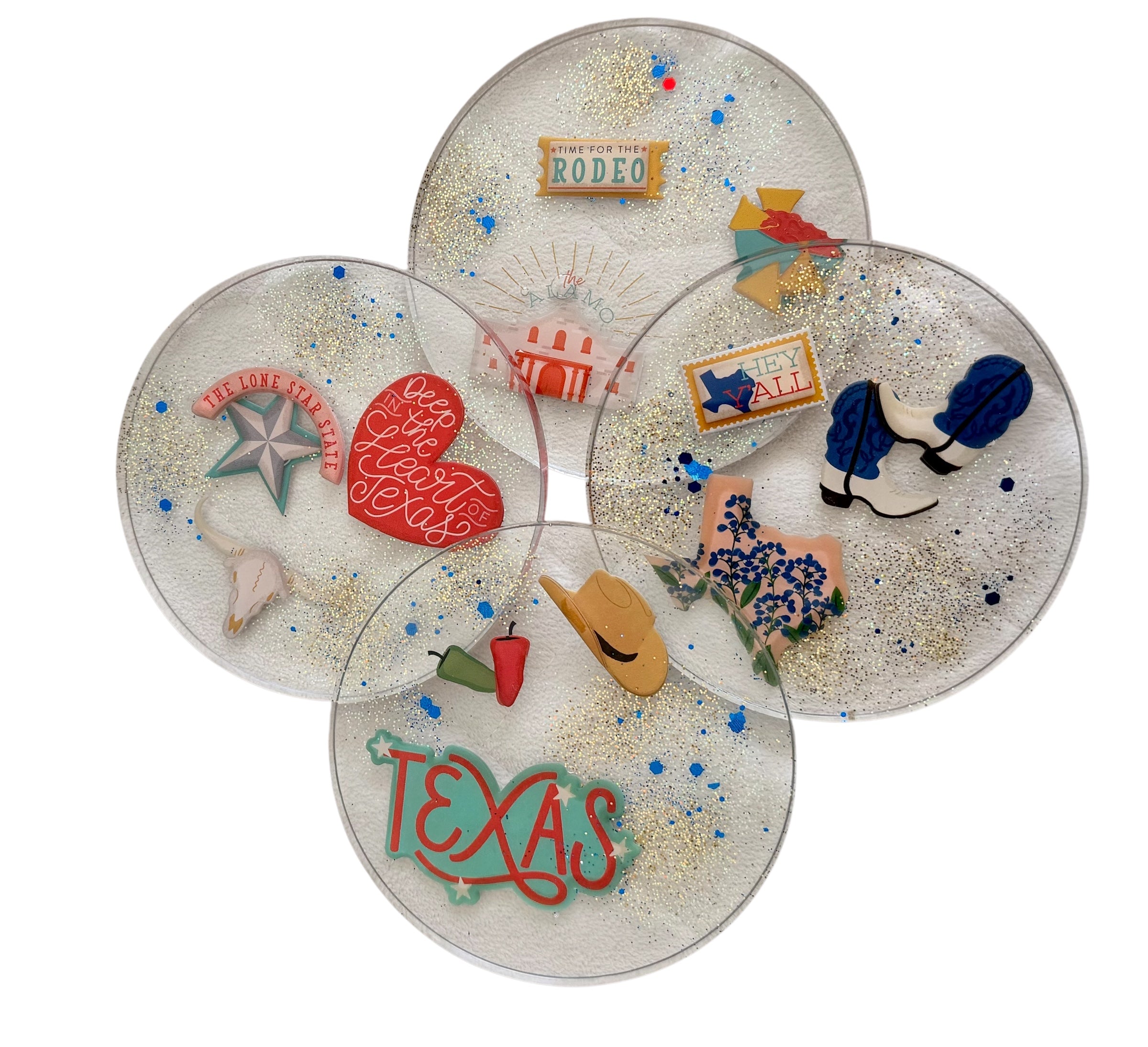 Texas Themed Coasters