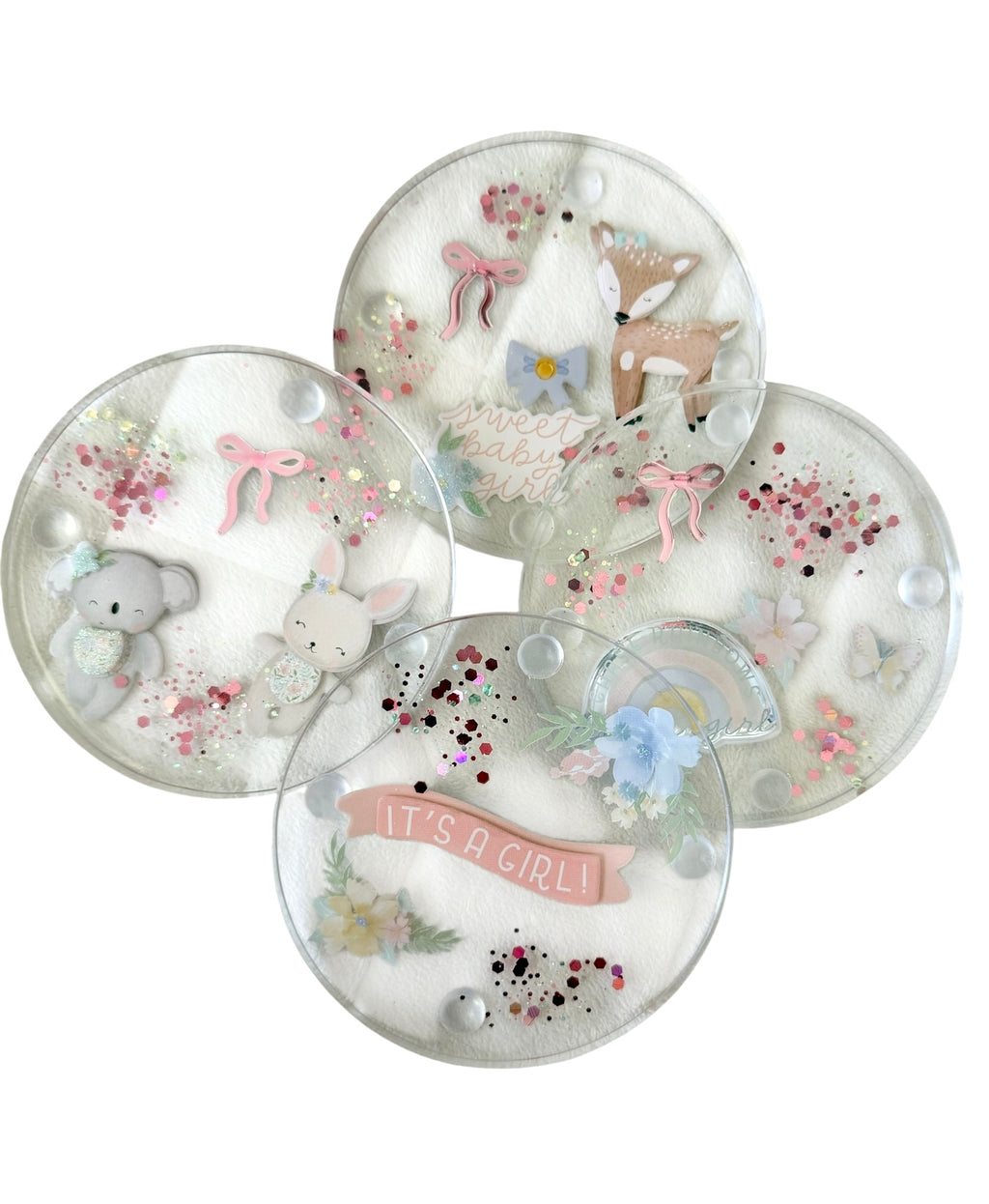 It's a Girl! Coasters