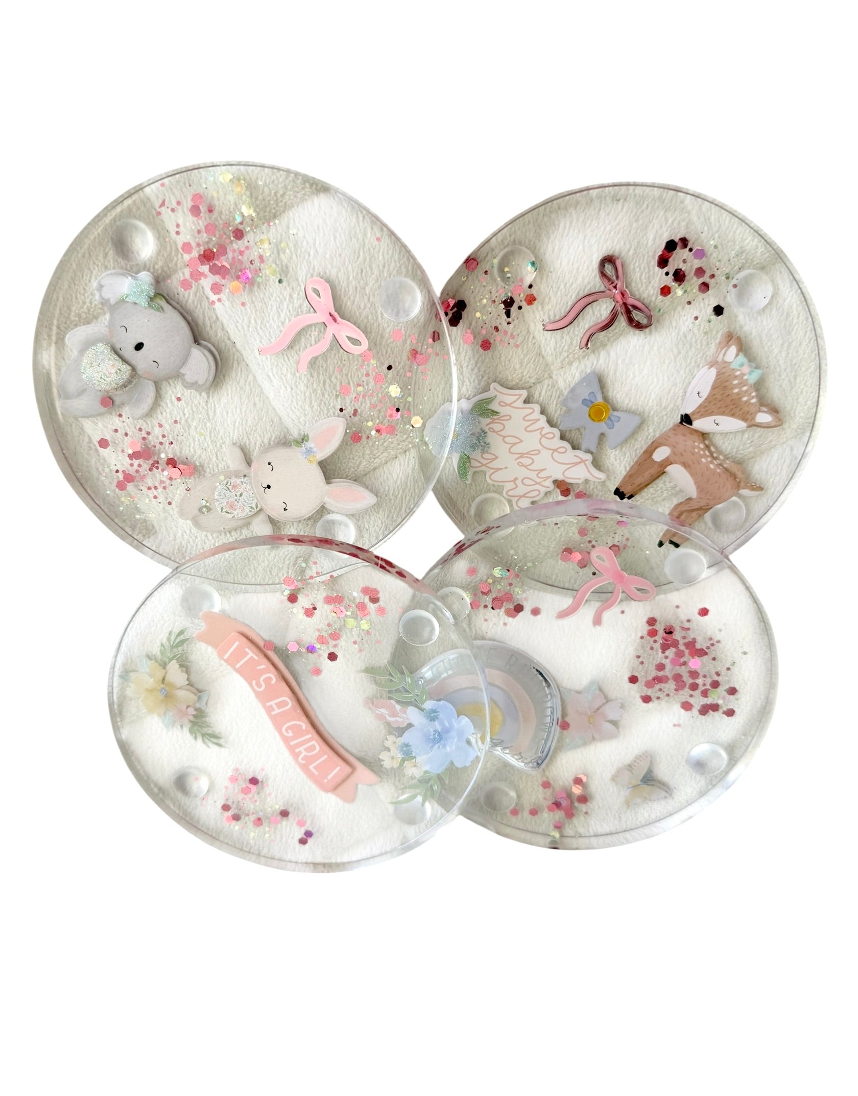 It's a Girl! Coasters