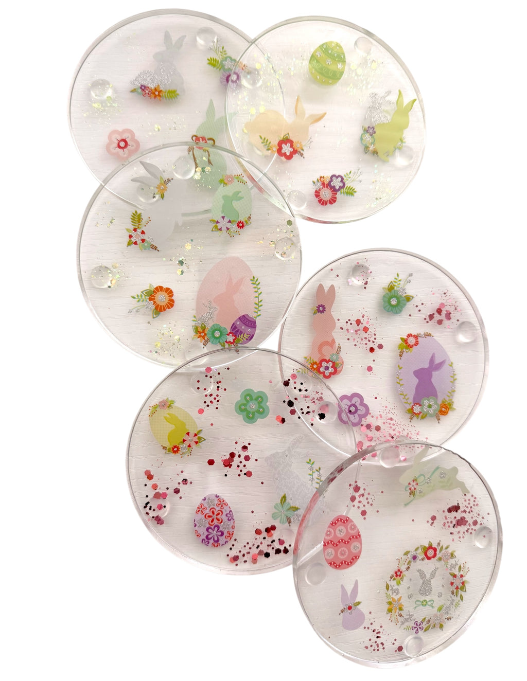 Colorful Easter Coasters