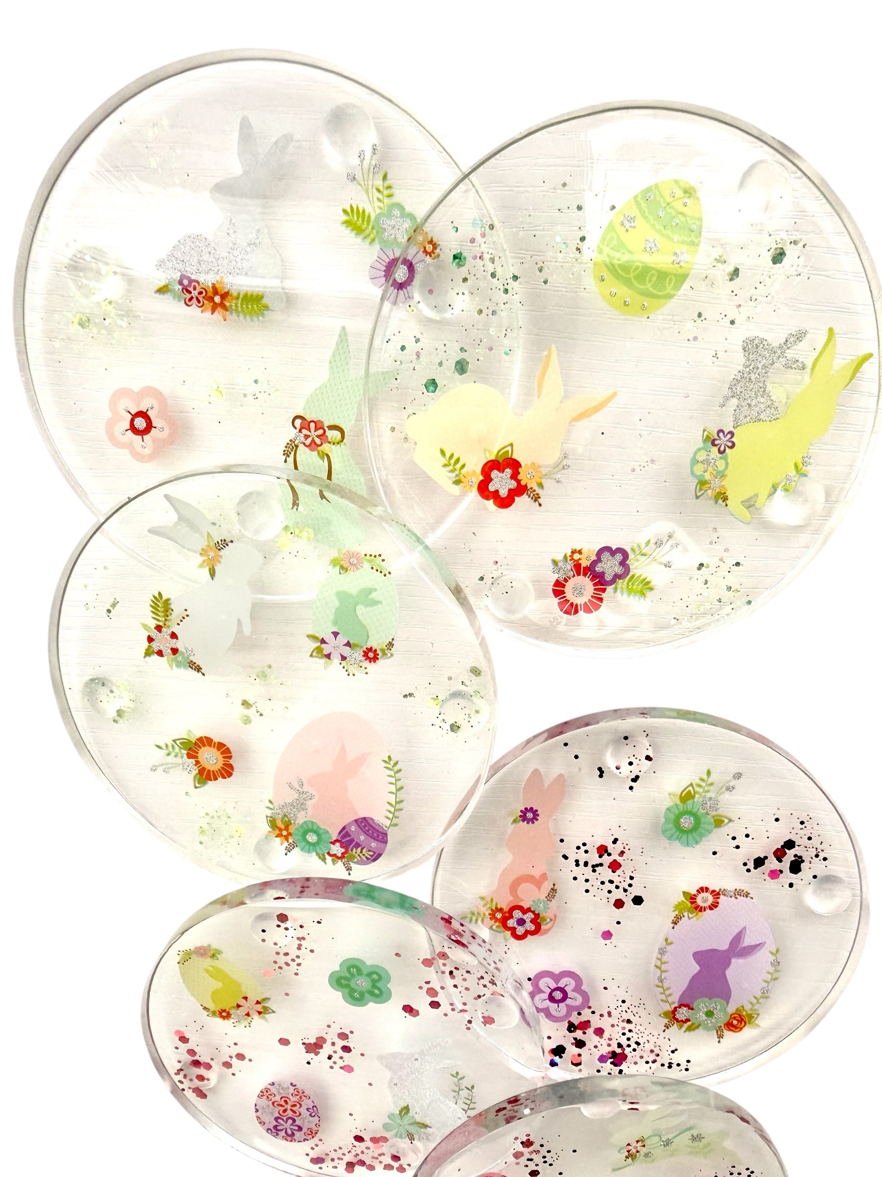 Colorful Easter Coasters
