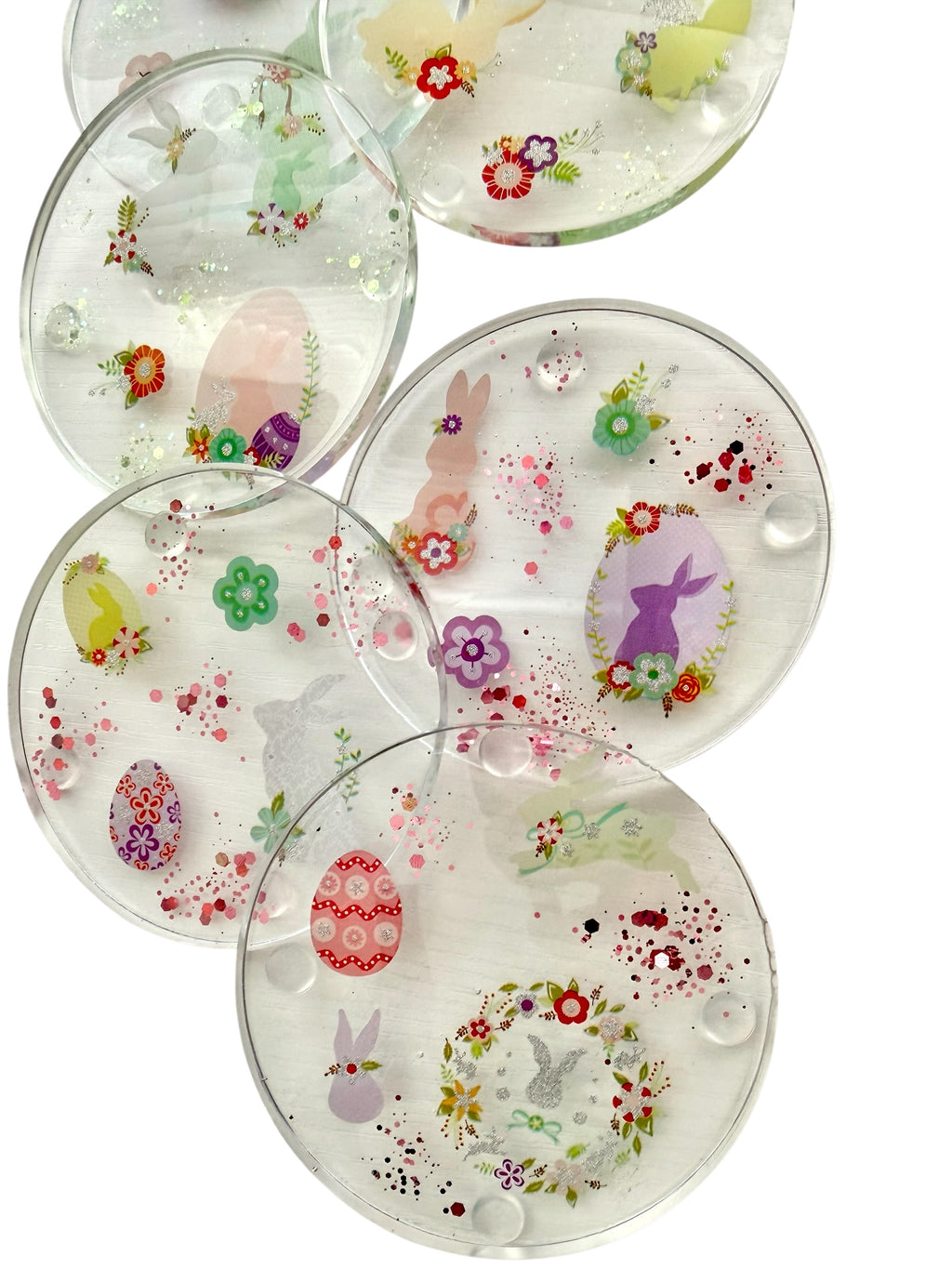 Colorful Easter Coasters
