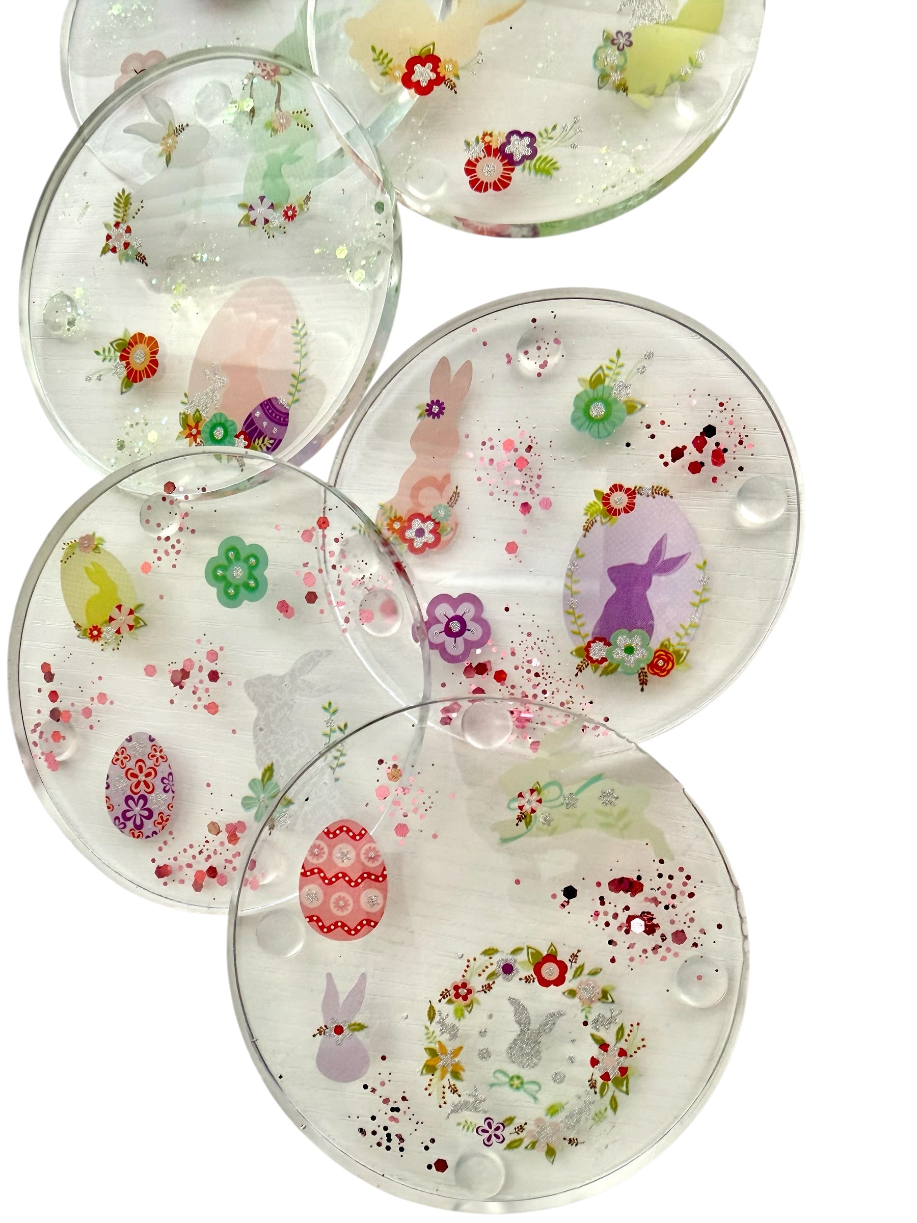 Colorful Easter Coasters